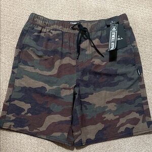 O'Neill youth Camo Elastic Waist Shorts HYBRID